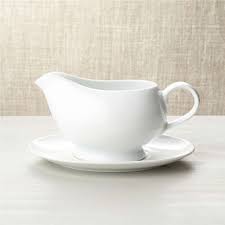 Off White Gravy Boat