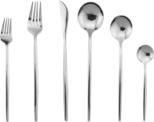 Opulence Silver Cutlery Set