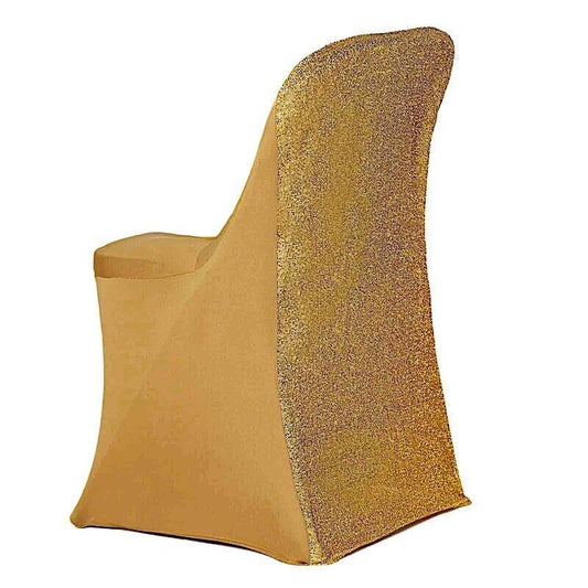 Glittering Back Chair Cover