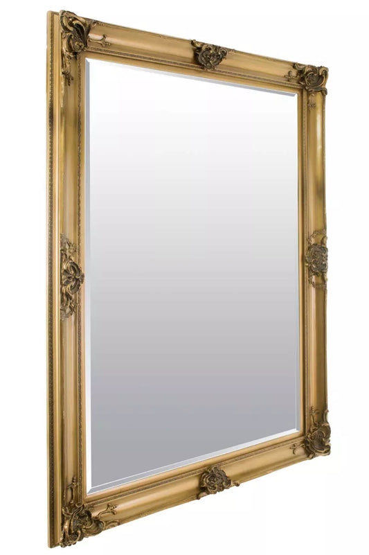 Ornate Mirror w/ Custom Writing