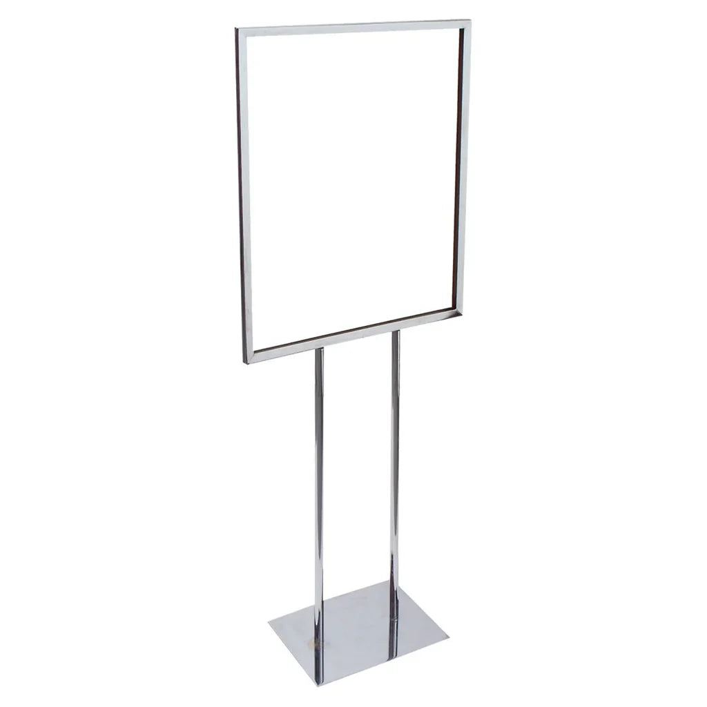 Silver Sign Holder