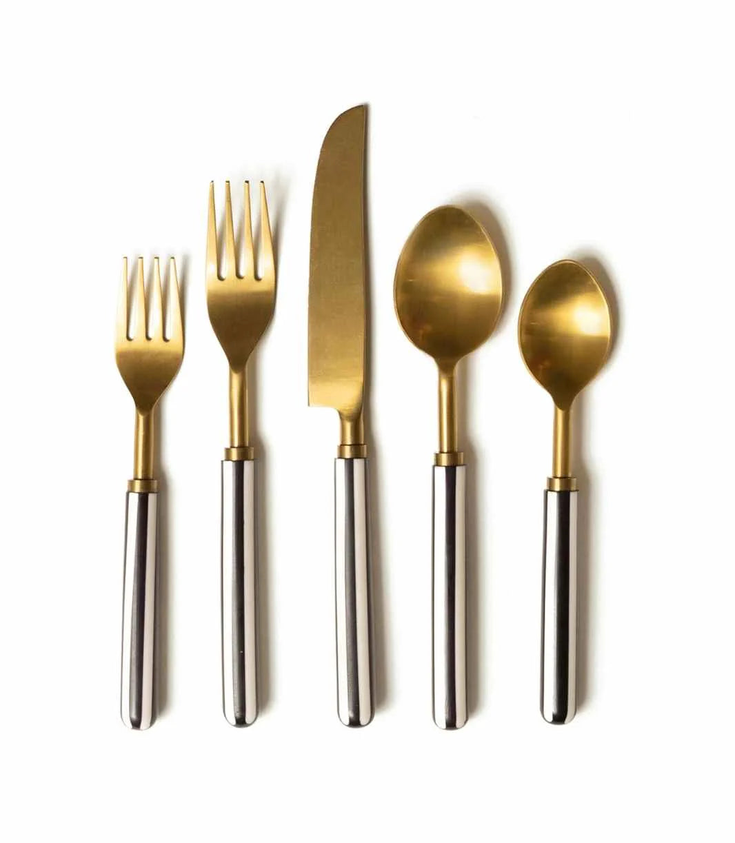 Tri-colour Cutlery Set