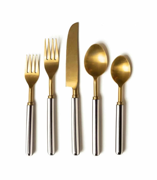 Tri-colour Cutlery Set