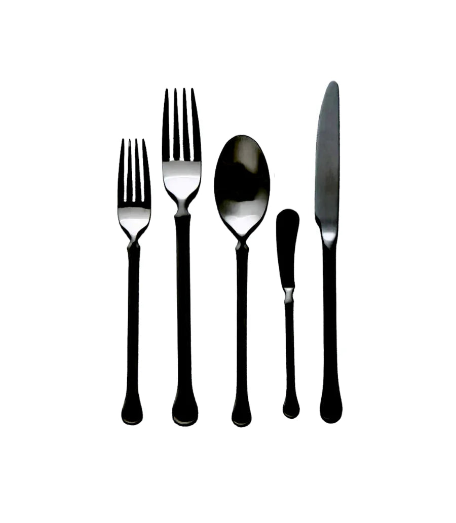 Bespoke Matte Black Cutlery Set