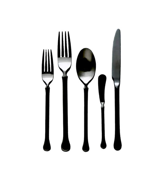 Bespoke Matte Black Cutlery Set